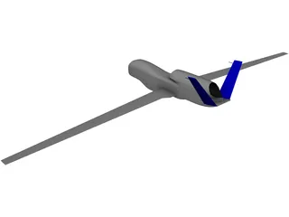 RQ-4 Global Hawk 3D Model