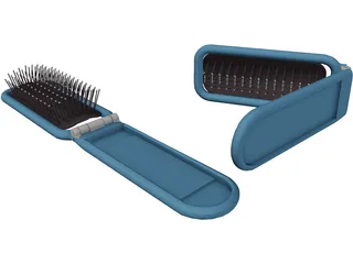 Hairbrush 3D Model