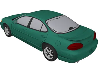 Pontiac Grand Prix GT (2000) 3D Model