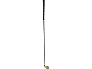 Golf Club Driver 3D Model