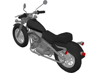 Motorcycle 3D Model