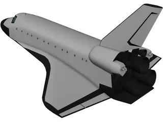 Space Shuttle 3D Model