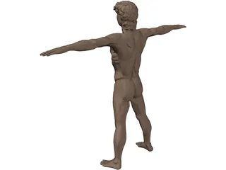 Man David 3D Model