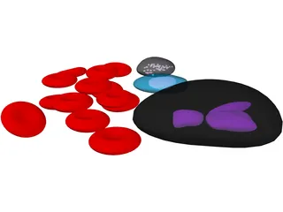 Blood Cells 3D Model