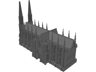 Cathedral Saint Patricks  3D Model