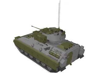 M3 Bradley 3D Model