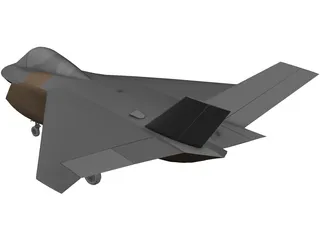 Boeing X-32 3D Model