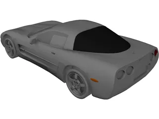 Chevrolet Corvette (1999) 3D Model