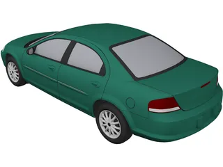 Chrysler Sebring Sedan (2001) 3D Model