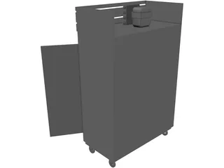 Refrigerador 3D Model