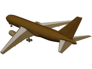 Boeing 767 3D Model