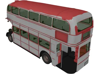 Bus London 3D Model