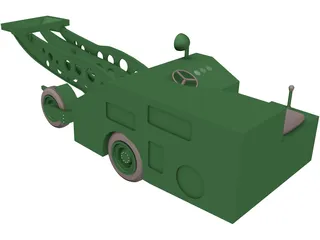Aircraft Support 3D Model