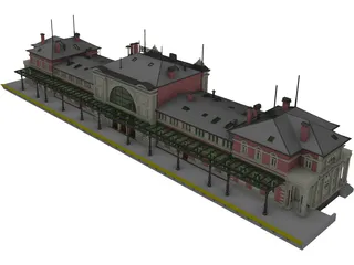 Station Bonn 3D Model