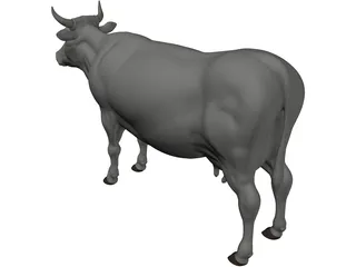 Cow 3D Model