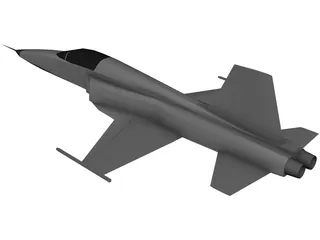 F-5E 3D Model