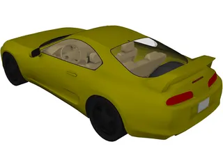 Toyota Supra (1994) 3D Model