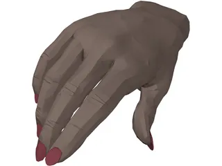 Hand Female 3D Model