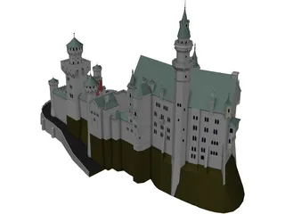 Neuschwanstein 3D Model