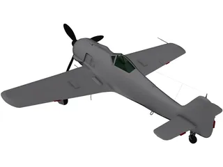 Focke-Wulf Fw 190 A 3D Model