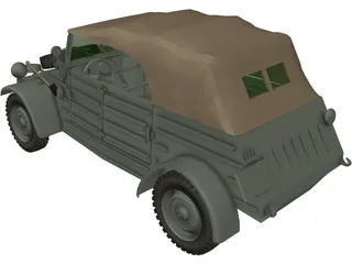 Kubelwagen 3D Model