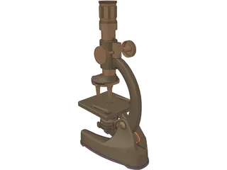 Microscope 3D Model