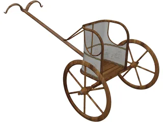 Chariot Celtic 3D Model