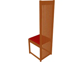 Chair Side 3D Model