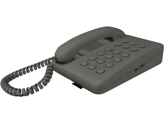 Spanish Telephone 3D Model