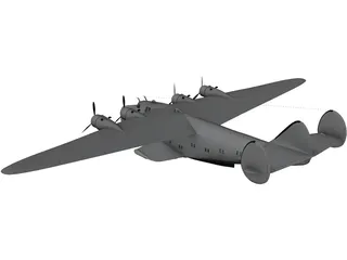 Boeing 314 Clipper 3D Model