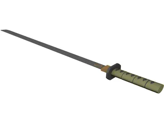 Katana 3D Model