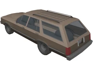 Ford Fairmont 3D Model