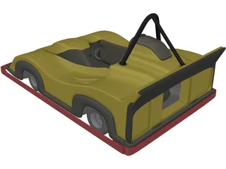 Go Kart 3D Model