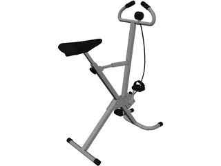 Exercise Cycle 3D Model