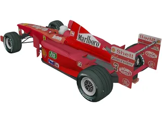 Ferrari F1 3D Model