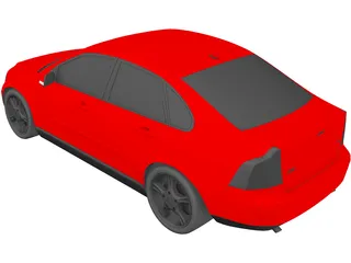 Volvo S40 3D Model