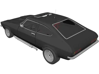 Ford Capri mk3 3D Model