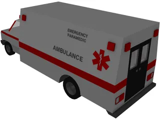 Ambulance 3D Model