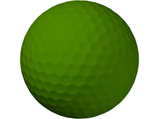 Golf Ball 3D Model