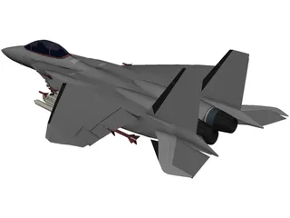 F-15E 3D Model