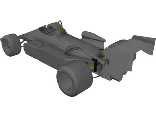 Formula 1 Car 3D Model