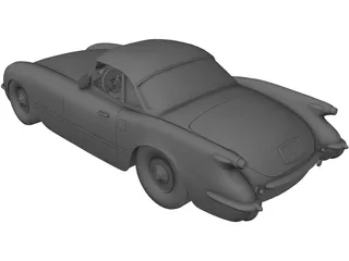 Chevrolet Corvette 454 3D Model