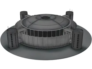 Factory 3D Model