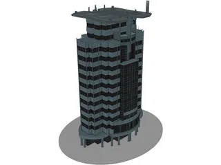 Small Tower 3D Model