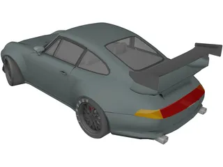 Porsche 911 993 GT2 (1993) 3D Model