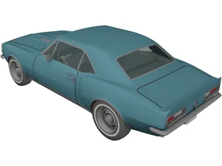 Chevrolet Camaro SS (1967) 3D Model