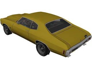 Chevrolet Chevelle SS 3D Model