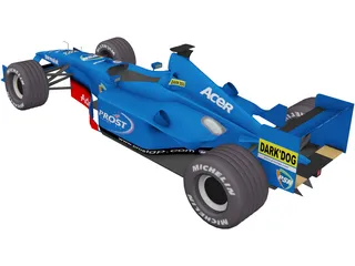 F1 Prost 2001  3D Model