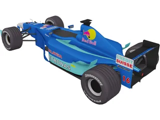 F1 Sauber 2001 3D Model