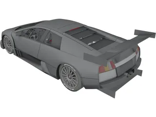 Lamborghini Murcielago R GT 3D Model